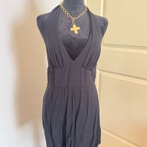 Wild Fable Black Backless Dress